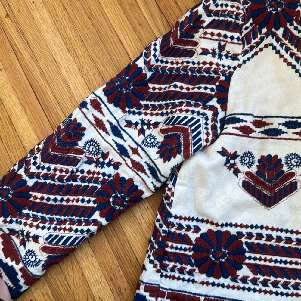 Anthropologie Embroidered Jacket - Picture 4 of 5